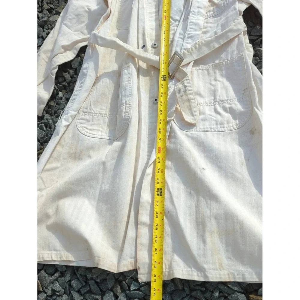 Vintage Long Sleeve Martin Senour Paints  Work‎ Garage Canvas Jacket Advertising